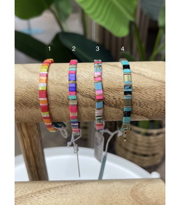 Pulsera con cristal japonés Anartxy