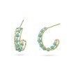 Aros cristal azul mini Anartxy
