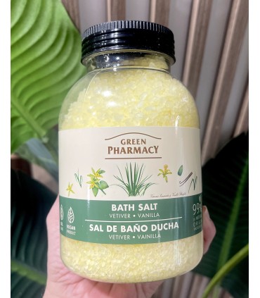 Sales de baño VETIVER y VAINILLA Green Pharmacy