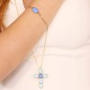 Collar largo CRUZ pixel Anartxy