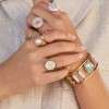 Anillo Begonia azul Anartxy