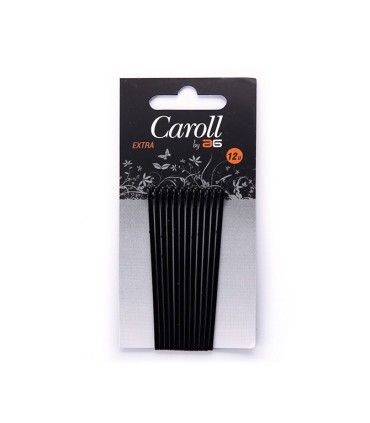 Horquilla clip larga negra caroll