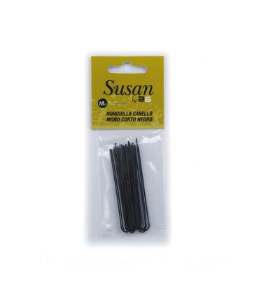 Horquilla moño negra susan