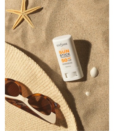 Protector solar transparente SUN STICK Levissime