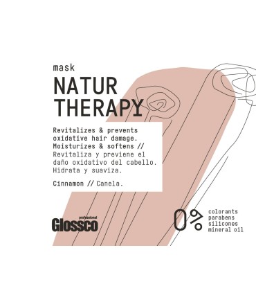 Mascarilla canela revitalizante antioxidante NATUR THERAPY Glossco