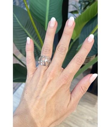 Anillo AICHI color plata Anartxy