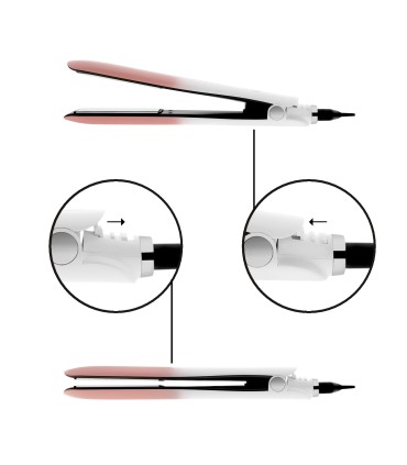 Plancha inspire titanium 230º  ROSA A.G.V