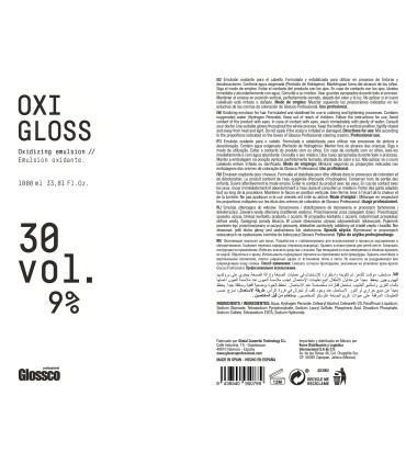 OXIGLOSS 30VOL (9%) 1000 ML