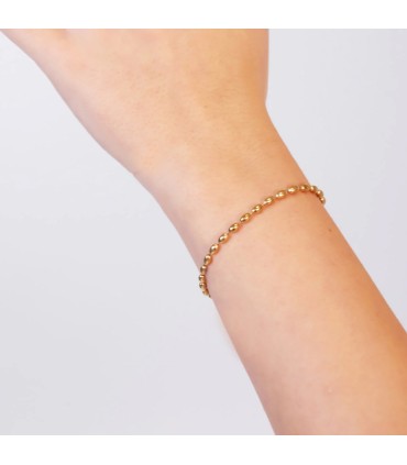 Pulsera AKELA dorada Anartxy