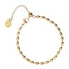 Pulsera AKELA dorada Anartxy