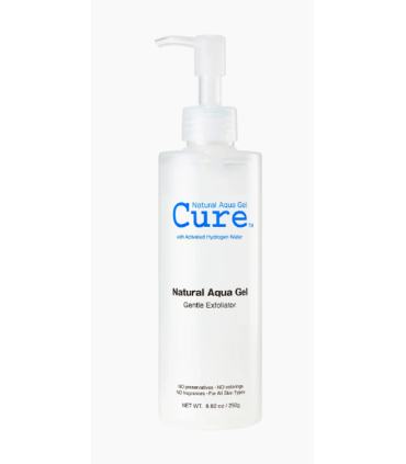 Gel exfoliante suave NATURAL AQUA GEL de CURE