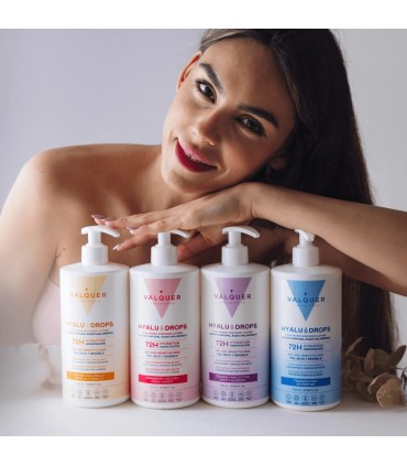 Loción corporal NARANJA y VAINILLA  hyaludrops Valquer