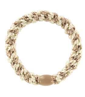 Goma KKNEKKI Ivory beige glitter.