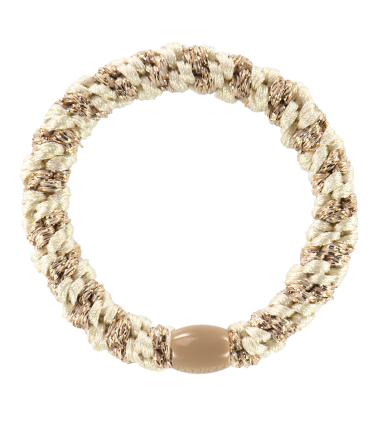 Goma KKNEKKI Ivory beige glitter.