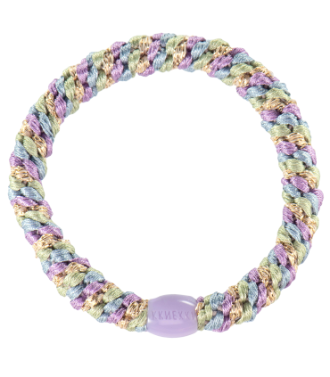 Goma KKNEKKI mix lavender seablue glitter