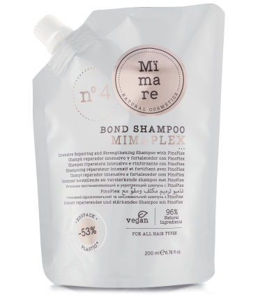 Champú reparador fortalecedor N.º 4 BOND SHAMPOO MIMAPLEX de Mimare
