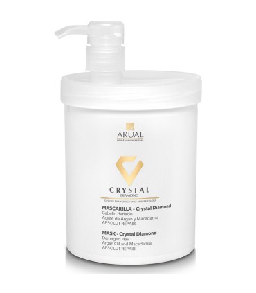 Mascarilla cabello dañado reparación absoluta CRYSTAL DIAMOND de Arual