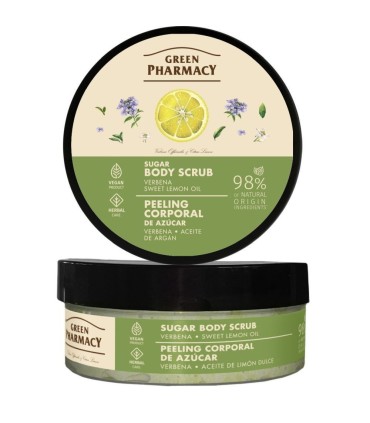 Exfoliante corporal VERBENA Y LIMON DULCE Green Pharmacy