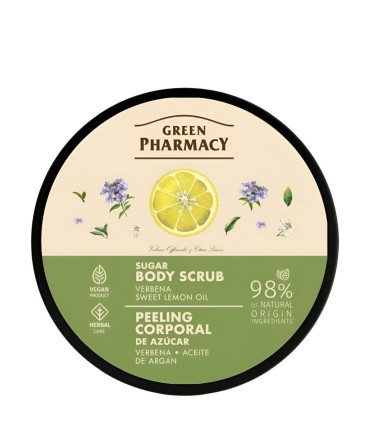 Exfoliante corporal VERBENA Y LIMON DULCE Green Pharmacy